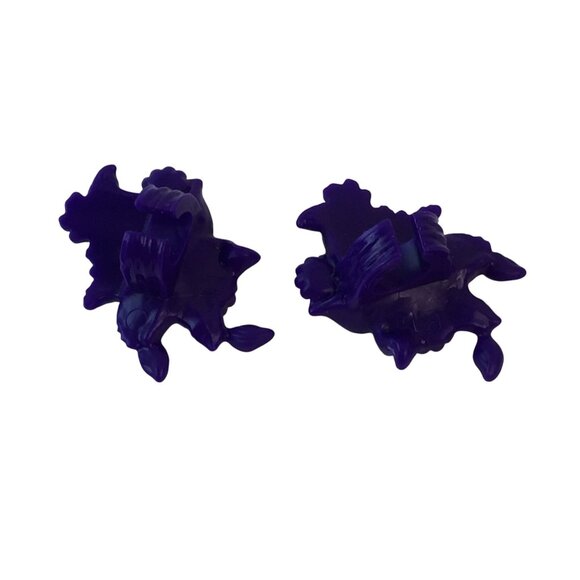 Monster High Catrine DeMew Gloom & Bloom Purple Leg Cuffs & Flower Bouquet - Picture 3 of 5